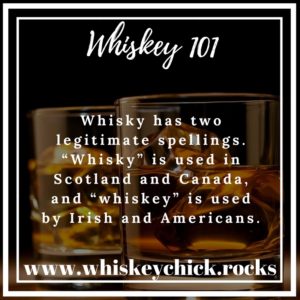Whiskey Facts from WhiskeyChick