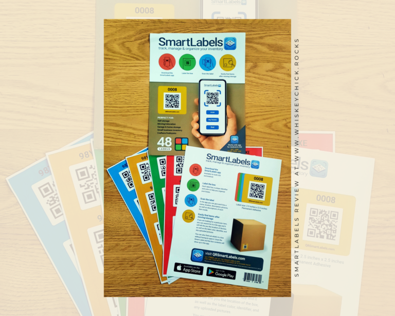 Review: SmartLabels QR Code Labels and companion smartphone app