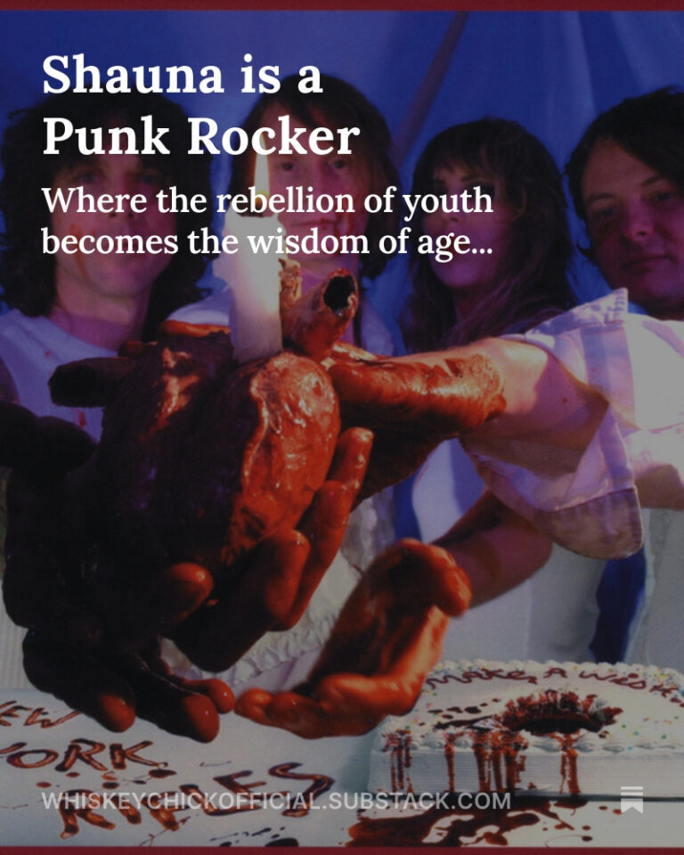 Shauna is a Punk Rocker