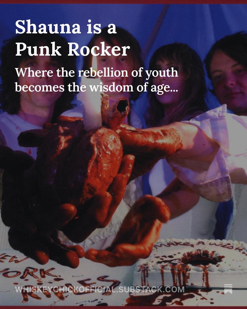 Shauna is a Punk Rocker