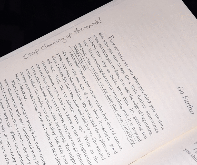 Writing in the Margins on WhiskeyChick.rocks