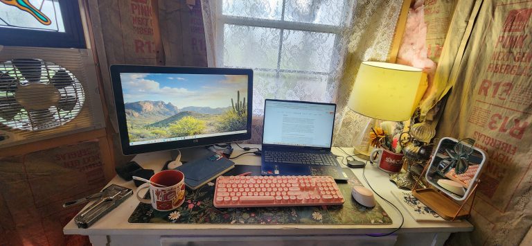 My desk circa Summer 2026